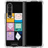 Adult Swim Adventure Time Character Tiles Galaxy Z Fold4 5G Clear Case